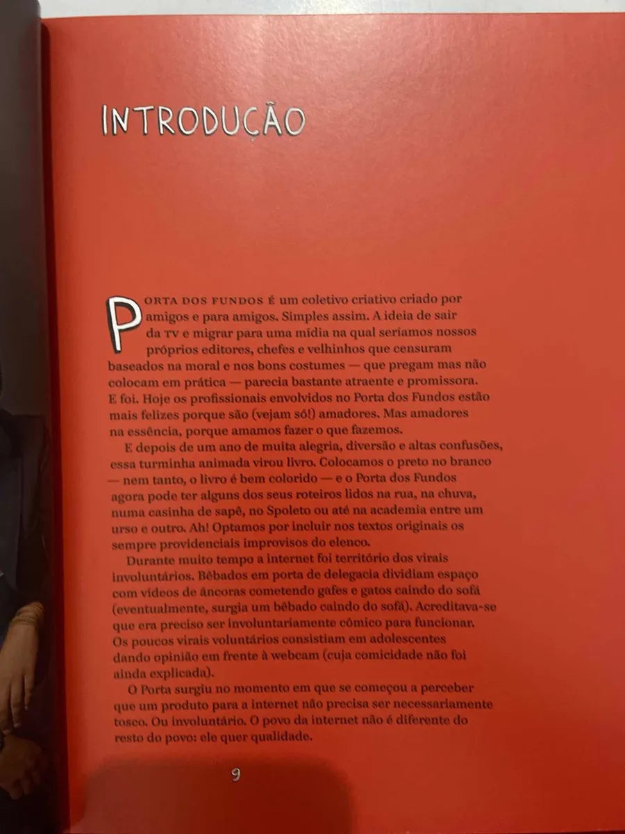 Livro Porta Dos Fundos (Usado)
