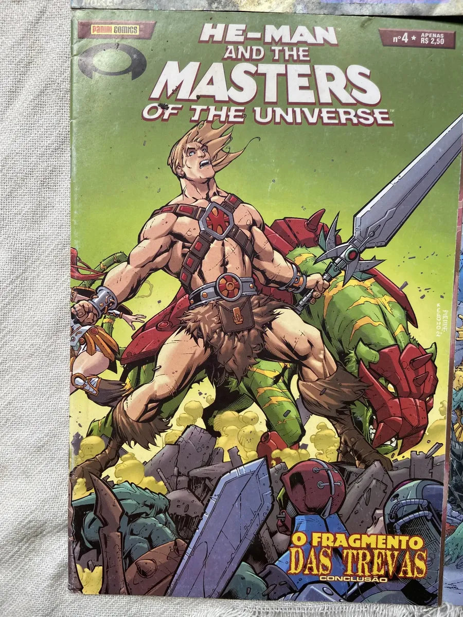 Gibi He Man And The Masters Of The Universe Box 4 Volumes (Usado)