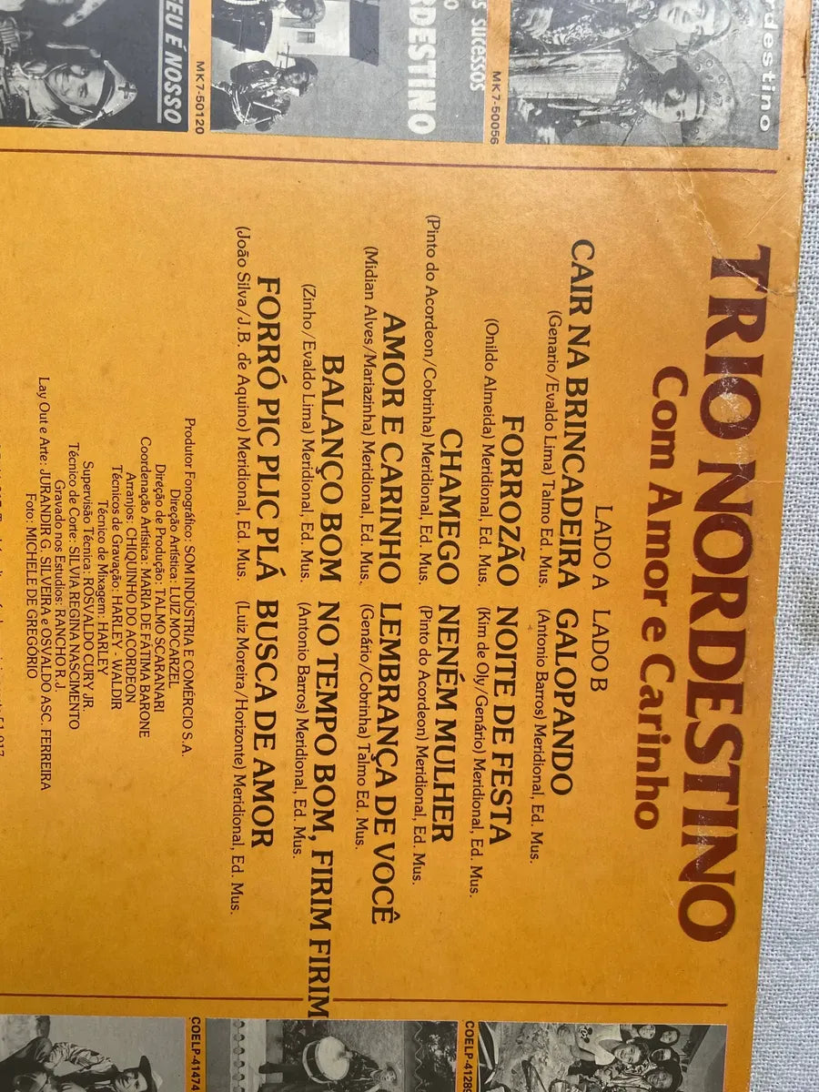 Lp Trio Nordestino 1984 (Usado)