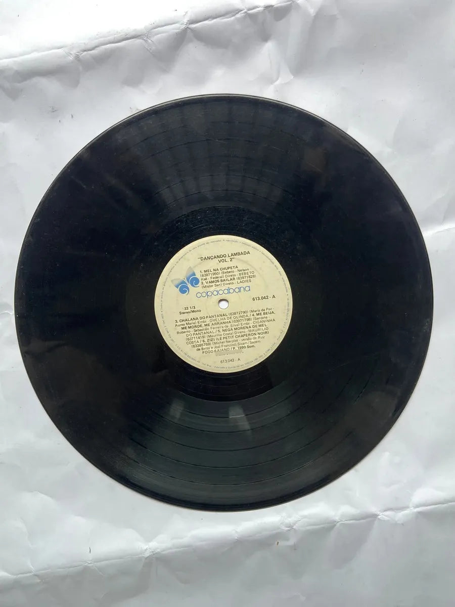 Lp Dançando Lambada Vol 2 De 1990 (Usado)