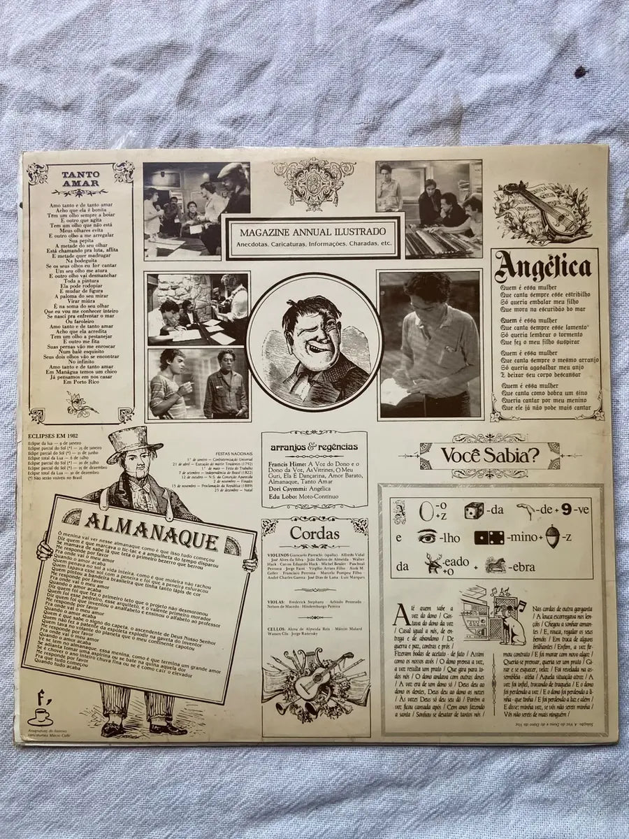 Lp Chico Buarque Almanaque 1982 (Usado)