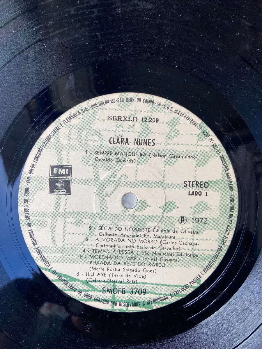Lp Clara Nunes 1972 Emi (Usado)
