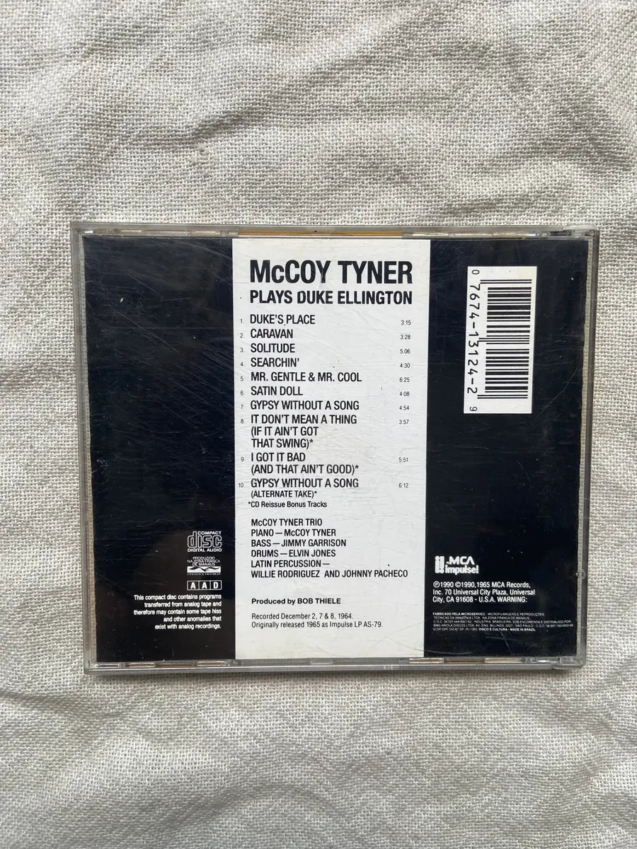 Cd Mc Coy Tyner Plays Ellington Importado 1990 (Usado)