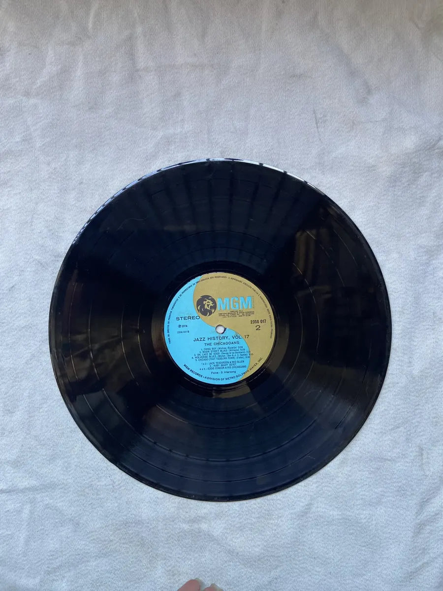 Lp Jazz History Elingtonia The Chicagoans Vol 17 Duplo (Usado)