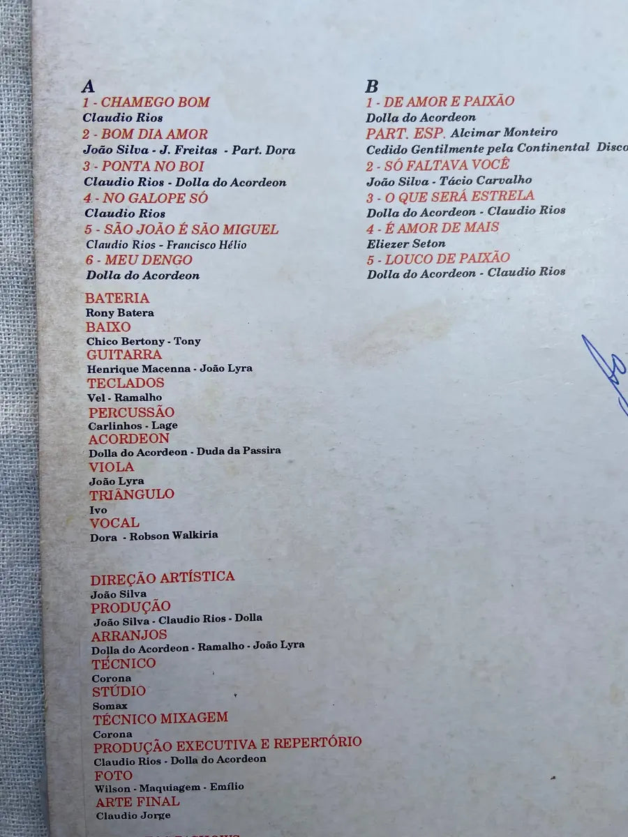Lp Cláudio Rios Chamego Bom 1993 (Usado)