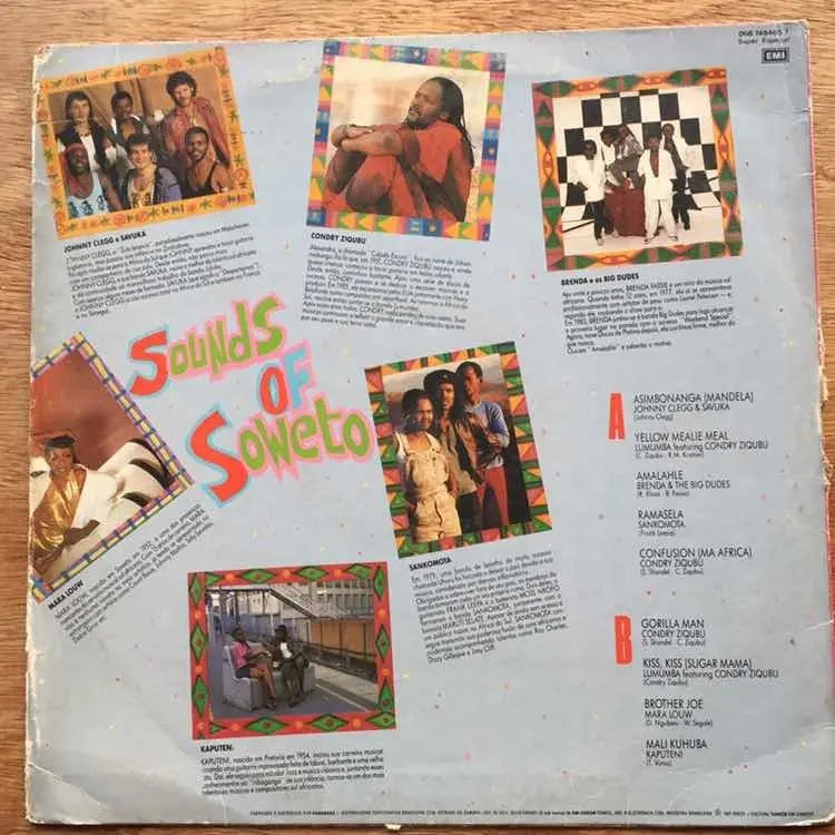 Lp Sounds Of Soweto 1987 (Usado)
