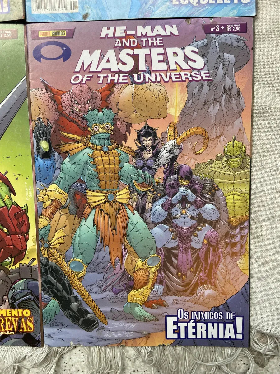 Gibi He Man And The Masters Of The Universe Box 4 Volumes (Usado)