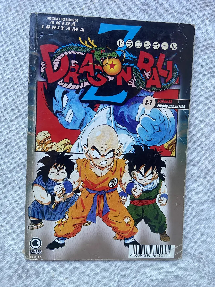 Manga Dragon Ball Z 7 Akira Toriyama 2001 (Usado)