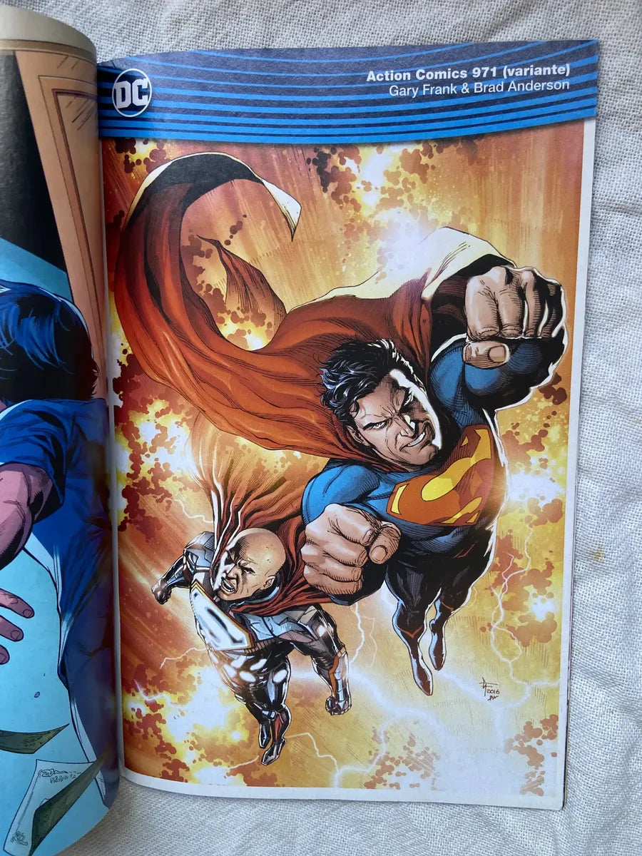 Gibi Homens De Aço Superman Action Comic Lex Luthor Culpado (Usado)