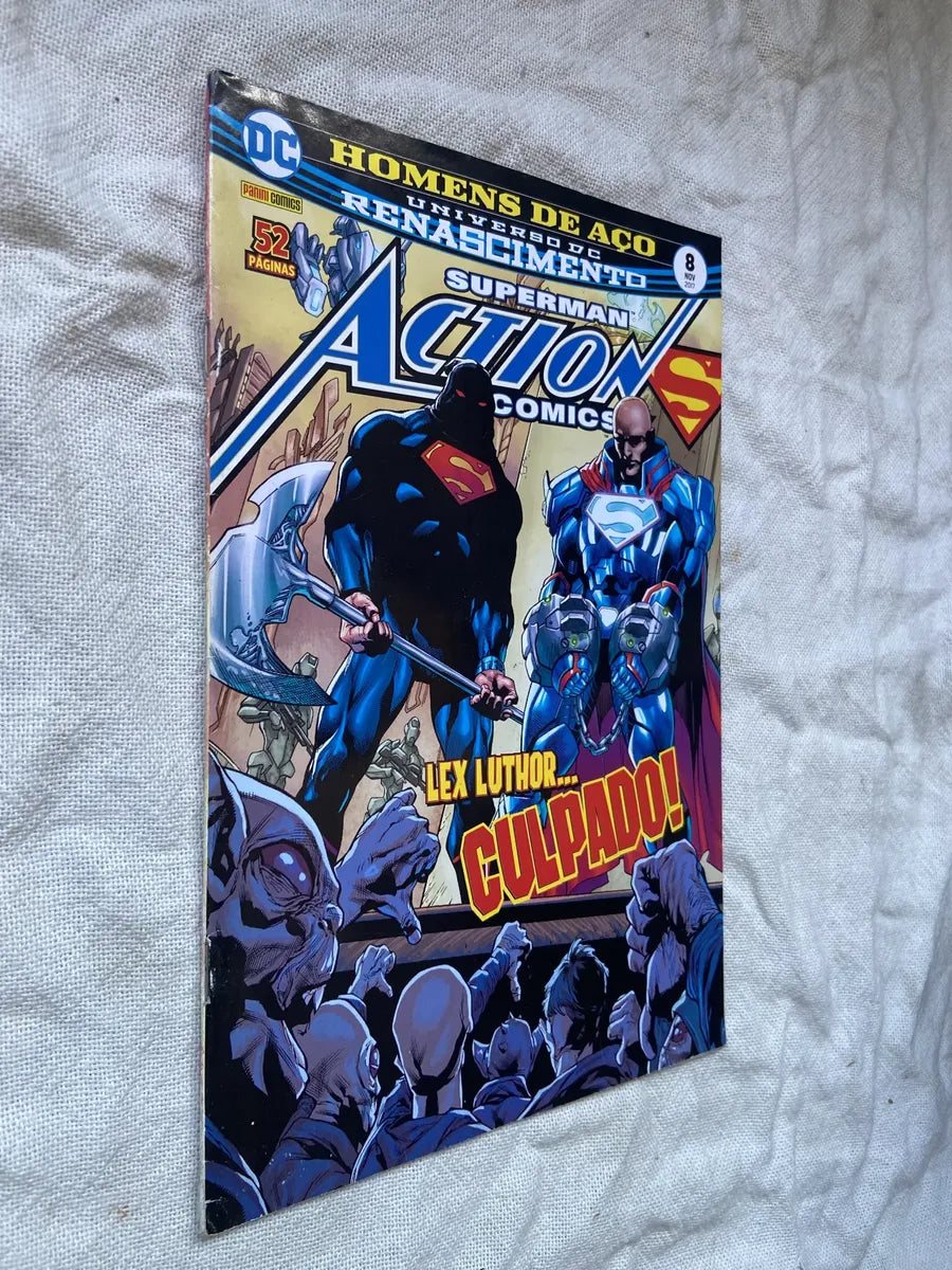 Gibi Homens De Aço Superman Action Comic Lex Luthor Culpado (Usado)