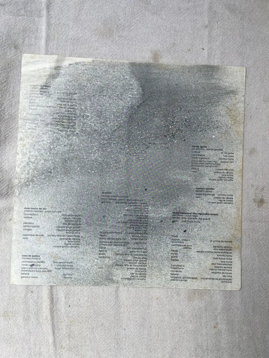 Lp Maria Bethânia A Beira E O Mar 1984 (Usado)