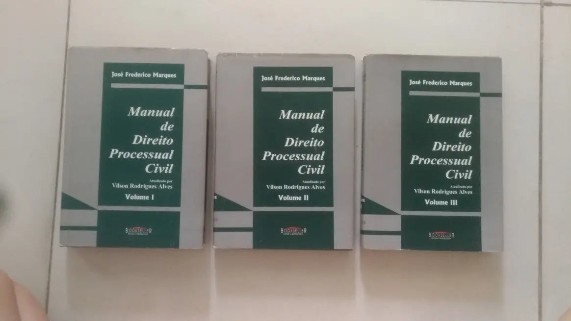 Livro Manual De Direito Processual Civil Coleção 3 Volumes