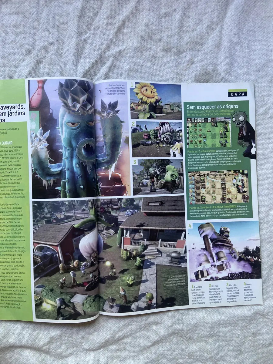 Revista Xbox Plants Vs Zombies Garden Warfare Ano 8 N 90 (Usado)