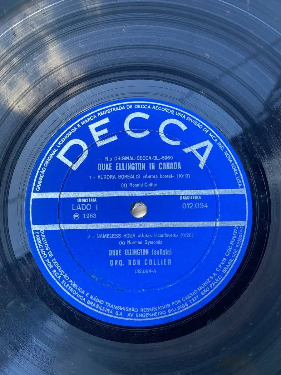 Lp Duke Ellington In Canadá 1968 (Usado)