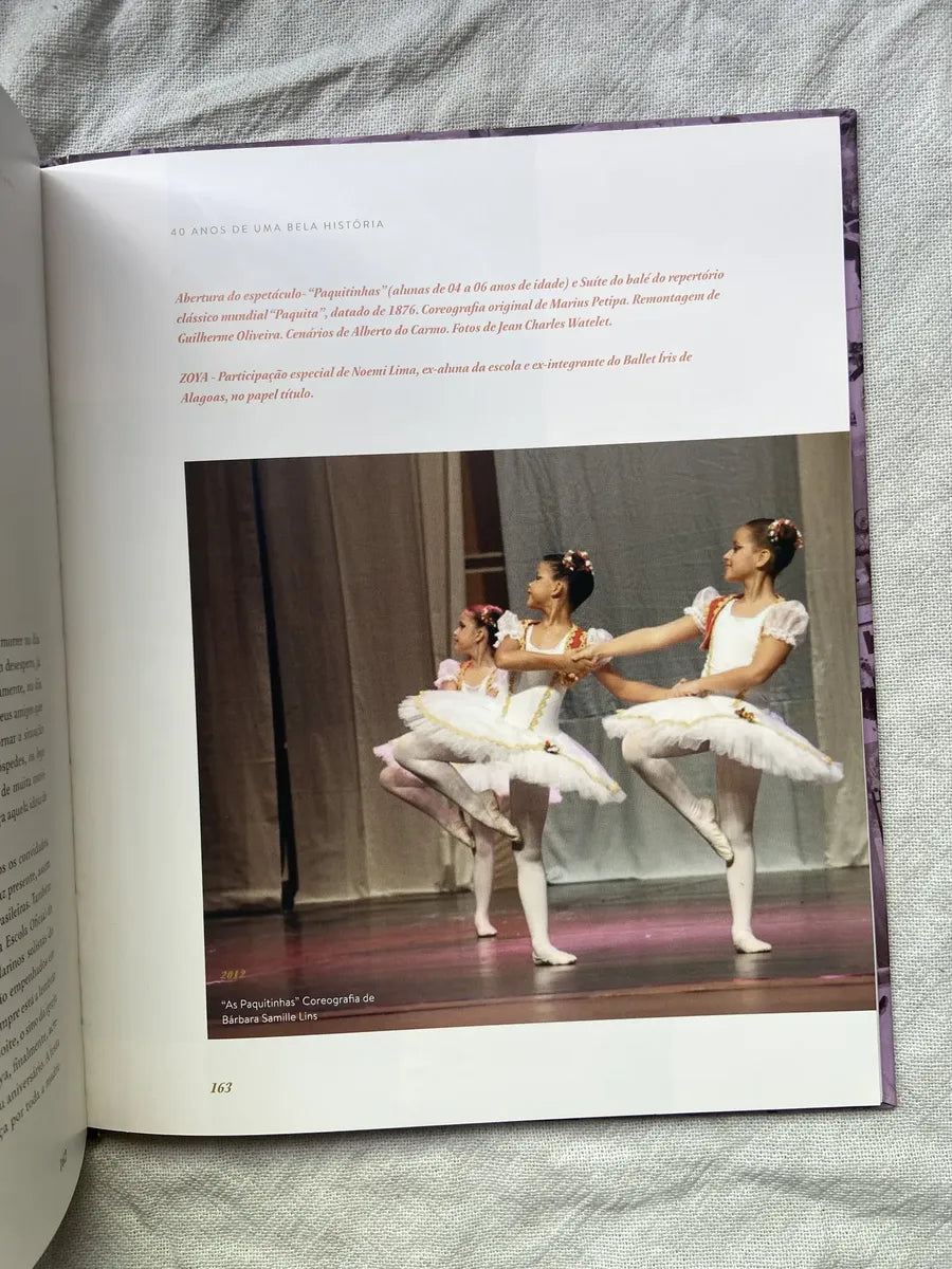 Livro Ballet Eliana Cavalcanti 40 Anos De Uma Bela História (Usado)