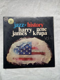 Lp Jazz History Harry Gene James Krupa 1973 Vol 4 Duplo (Usado)