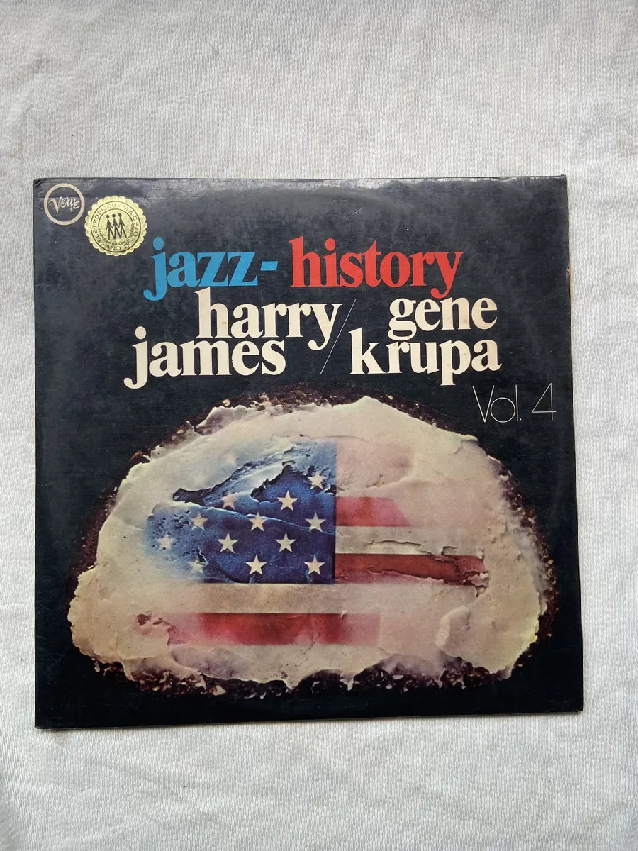Lp Jazz History Harry Gene James Krupa 1973 Vol 4 Duplo (Usado)
