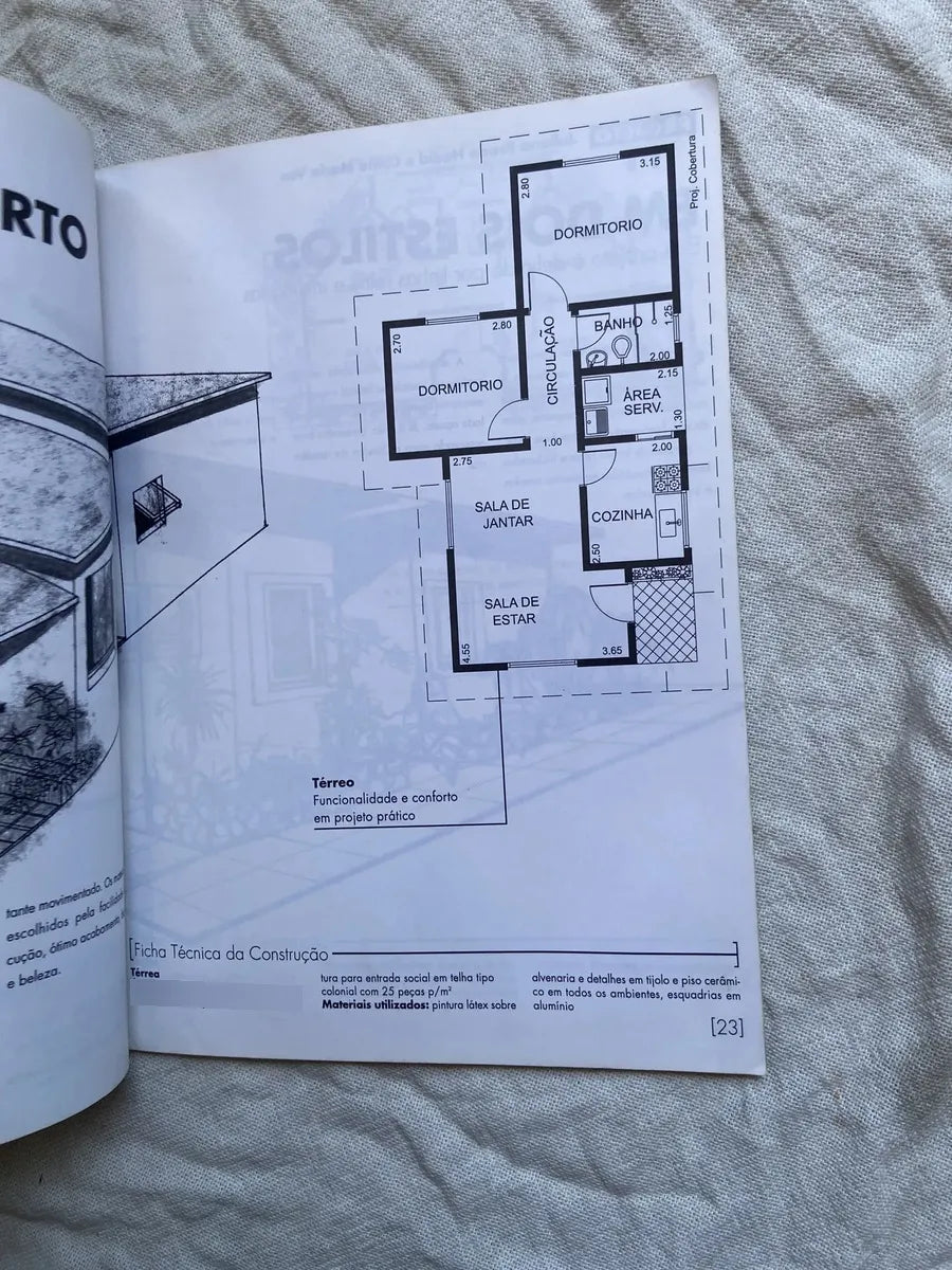 Revista Melhores Projetos 98 De 50 A 90 M2 Ed 4 Março 1999 (Usado)