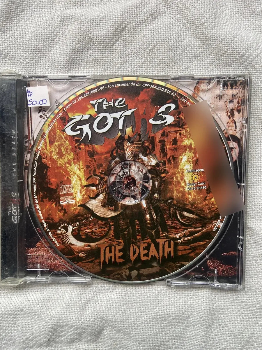 Cd The Goths The Death 2015 (Usado)