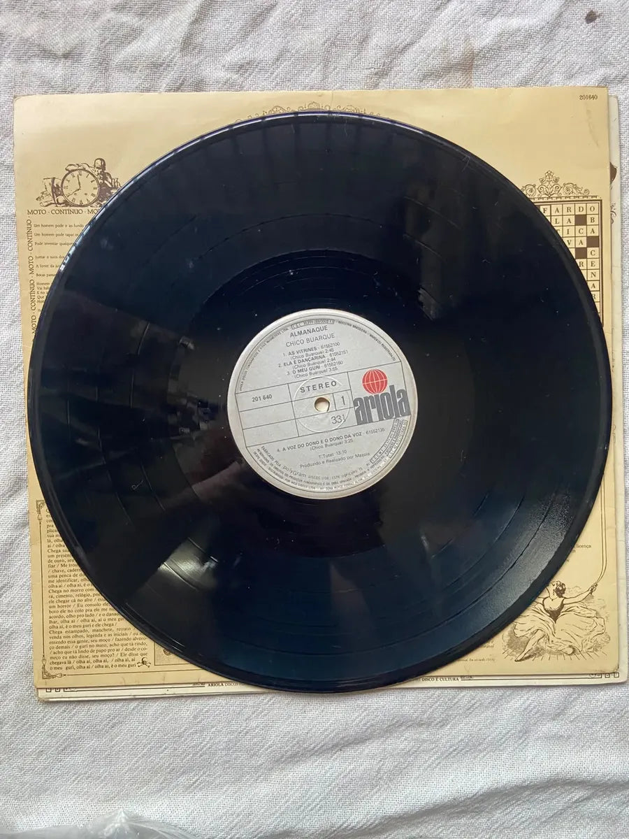 Lp Chico Buarque Almanaque 1982 (Usado)