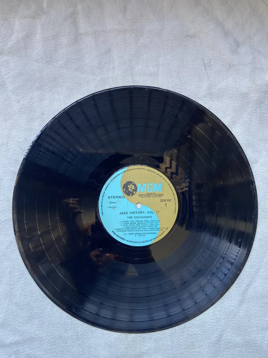 Lp Jazz History Elingtonia The Chicagoans Vol 17 Duplo (Usado)