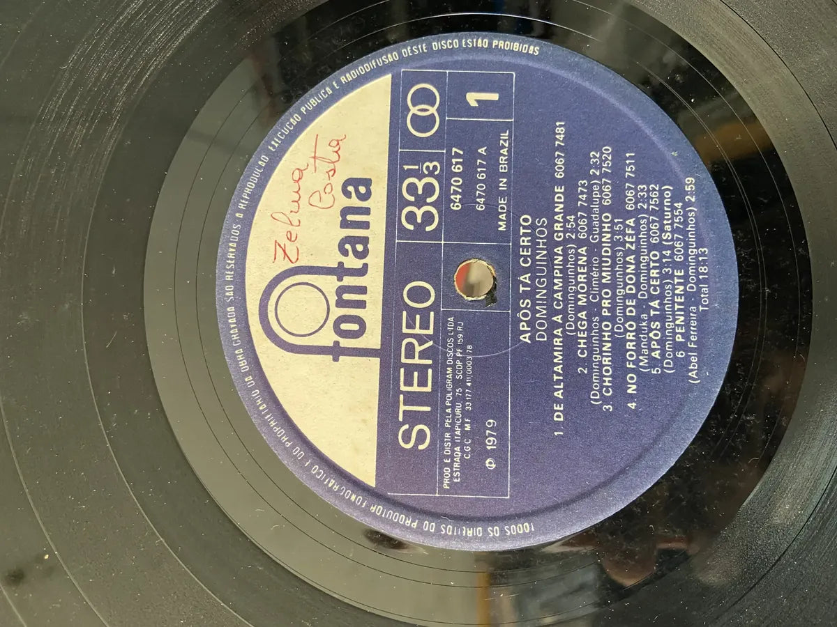 Lp Dominguinhos Após Tá Certo 1979 (Usado)