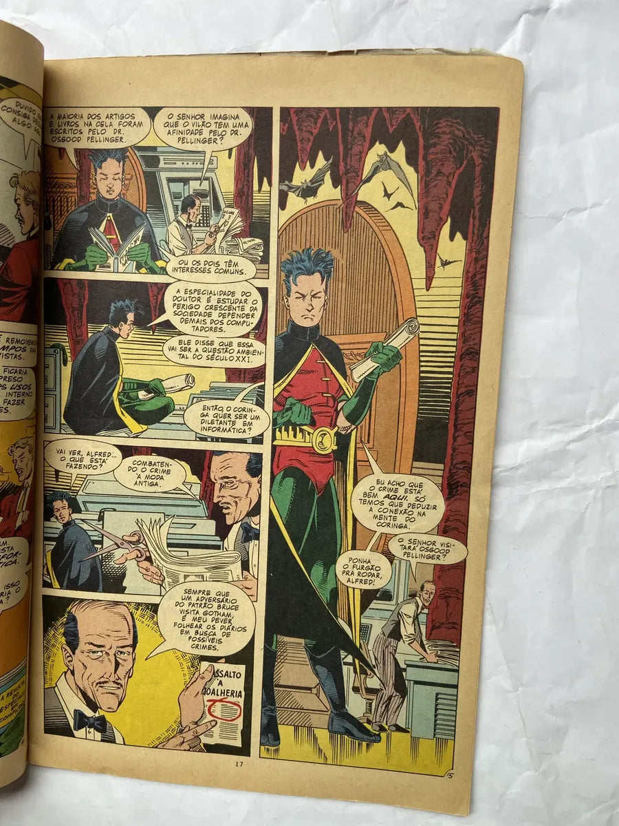 Gibi Robin Ii 1 O Coringa Esta Solto Pesadelo Em Gotham City (Usado)