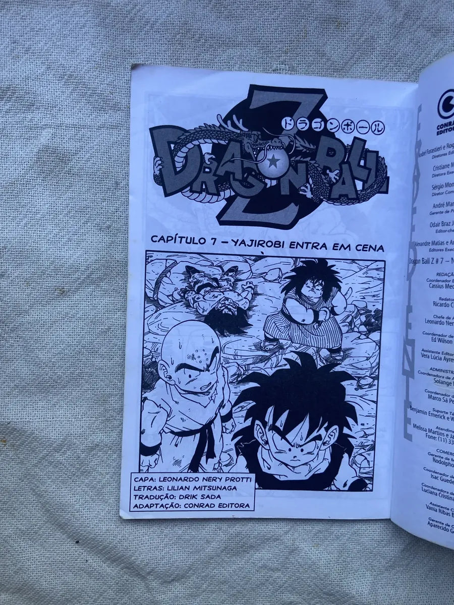 Manga Dragon Ball Z 7 Akira Toriyama 2001 (Usado)