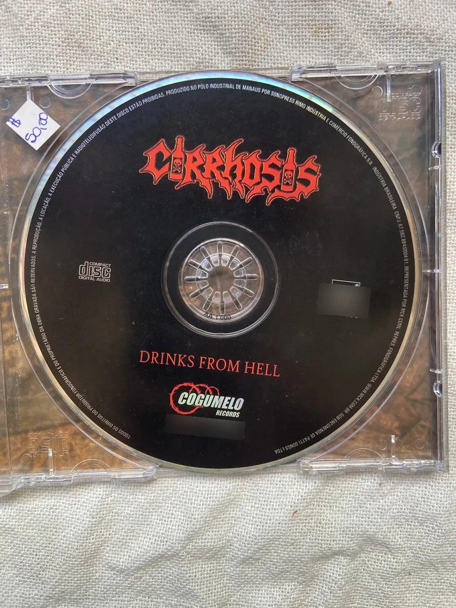 Cd Cirrhosis Drinks From Hell 2009 (Usado)