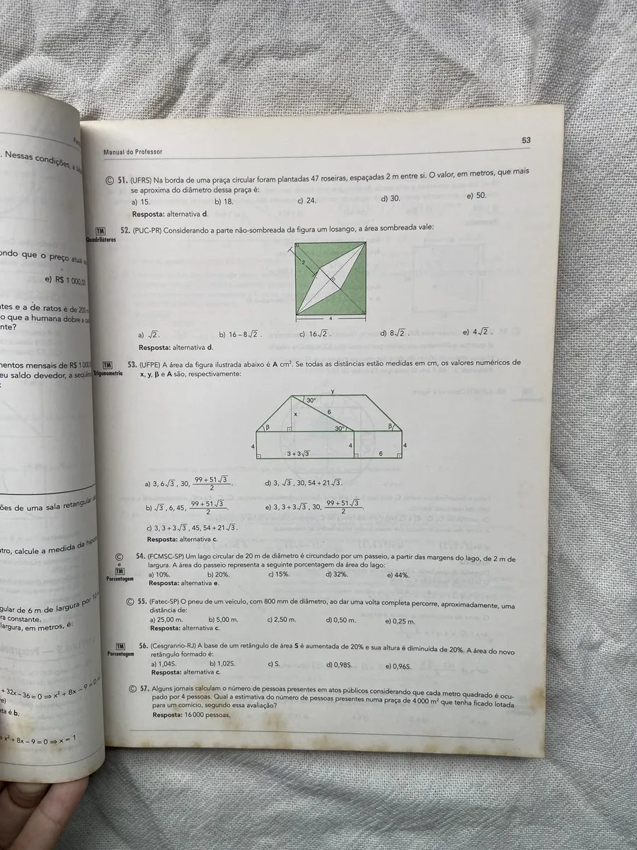 Livro Matemática Contexto E Aplicações Volume Único 2000 (Usado)