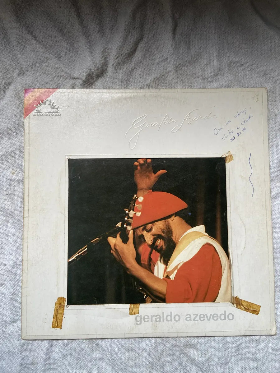Lp Geraldo Azevedo A Luz Do Solo 1985 (Usado)