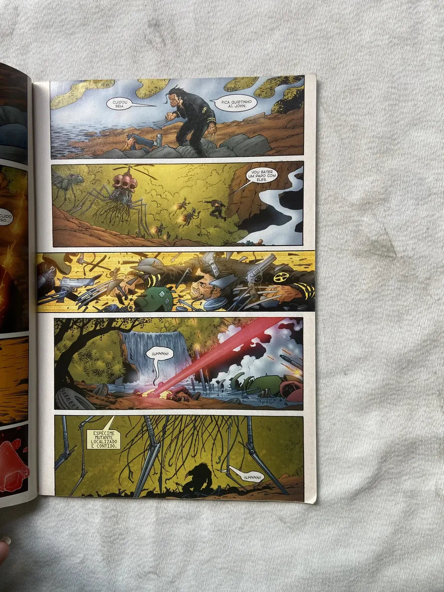 Gibi X Men Cable Wolverine Número 10 2002 (Usado)