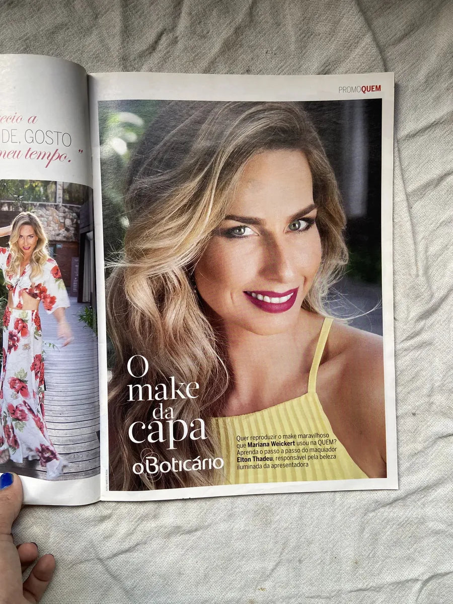 Revista Quem Acontece 25 De Setembro De 2015 Número 784 (Usado)