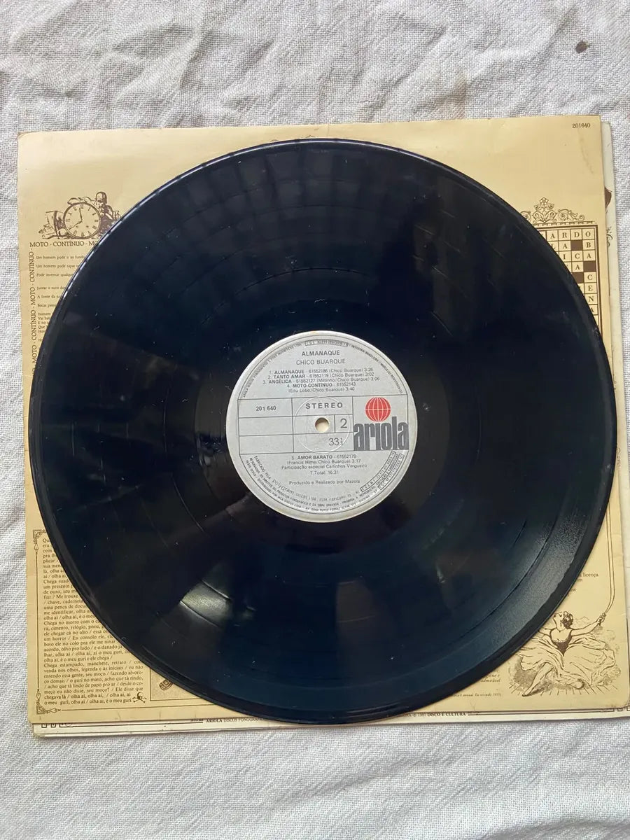 Lp Chico Buarque Almanaque 1982 (Usado)