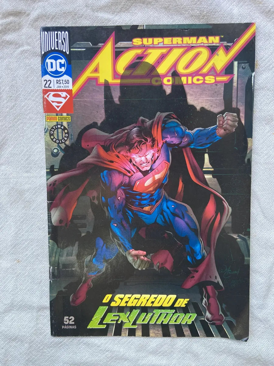 Gibi Superman Action Comics O Segredo De Lexluthor N 22 (Usado)