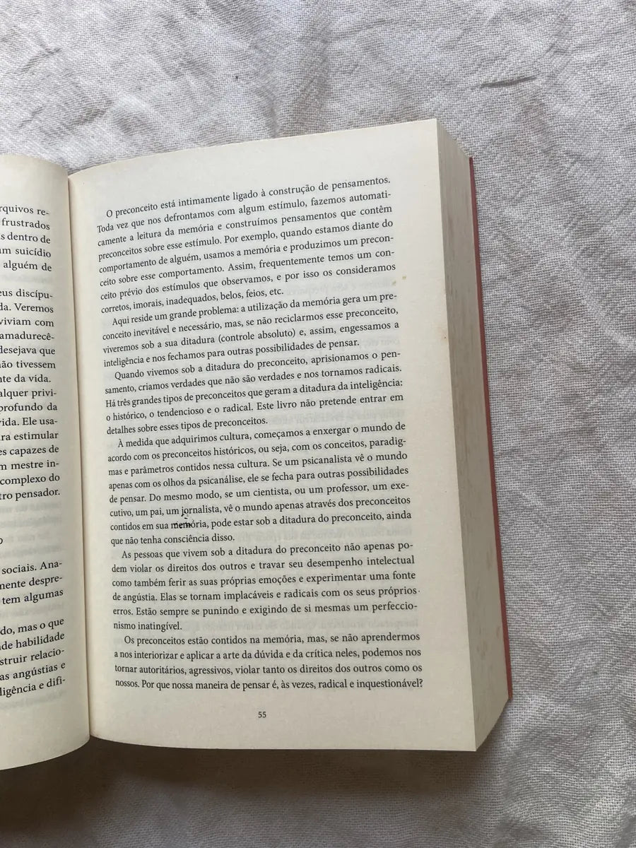 Livro Análise Da Inteligência De Jesus Cristo Augusto Cury (Usado)