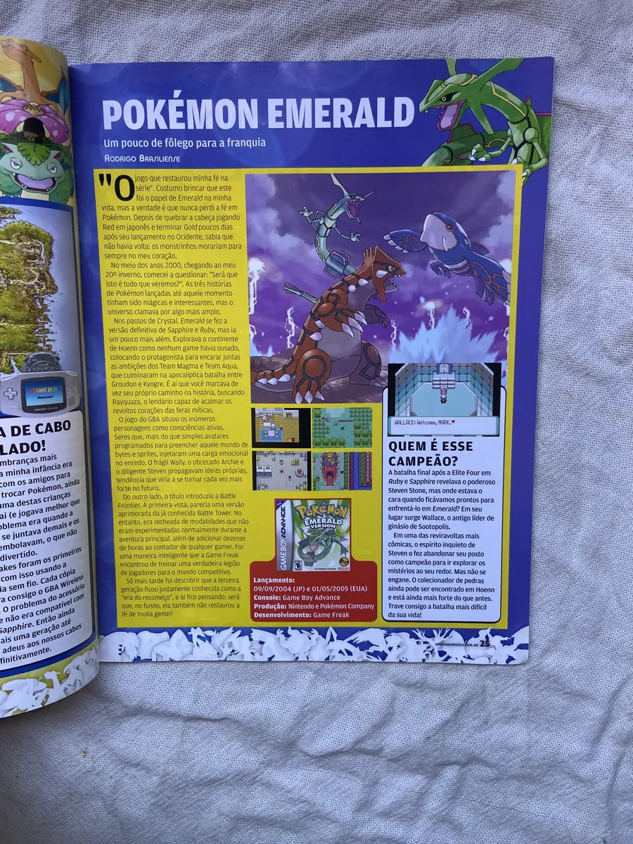 Revista Nintendo World Collection Pokémon Numero 3 (Usado)