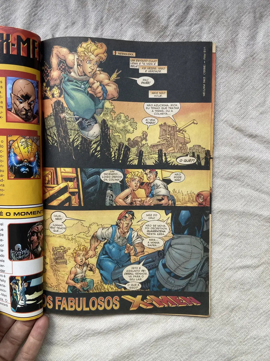 Gibi O Resgate Do Professor Xavier Os Fabulosos X Men N 51 (Usado)
