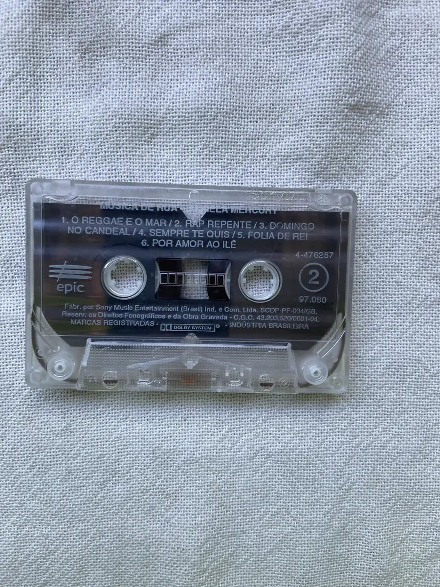 Fita K7 Daniela Mercury Música De Rua 1994 (Usado)