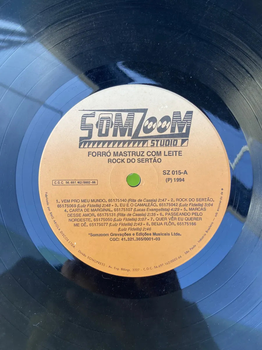 Lp Forro Mastruz Com Leite Rock Do Sertão 1994 (Usado)