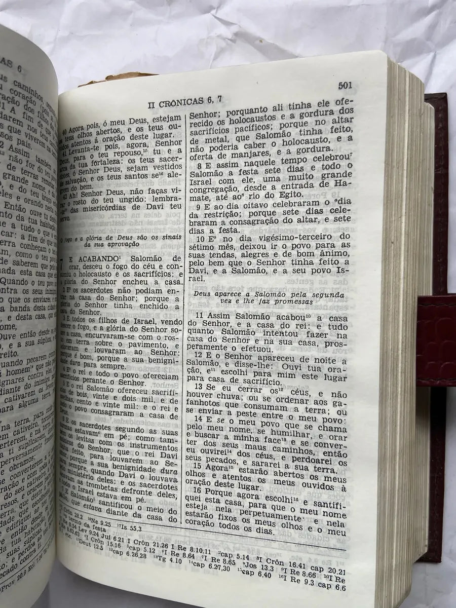 Livro Bíblia Sagrada E Harpa Coedição De 1987 (Usado)