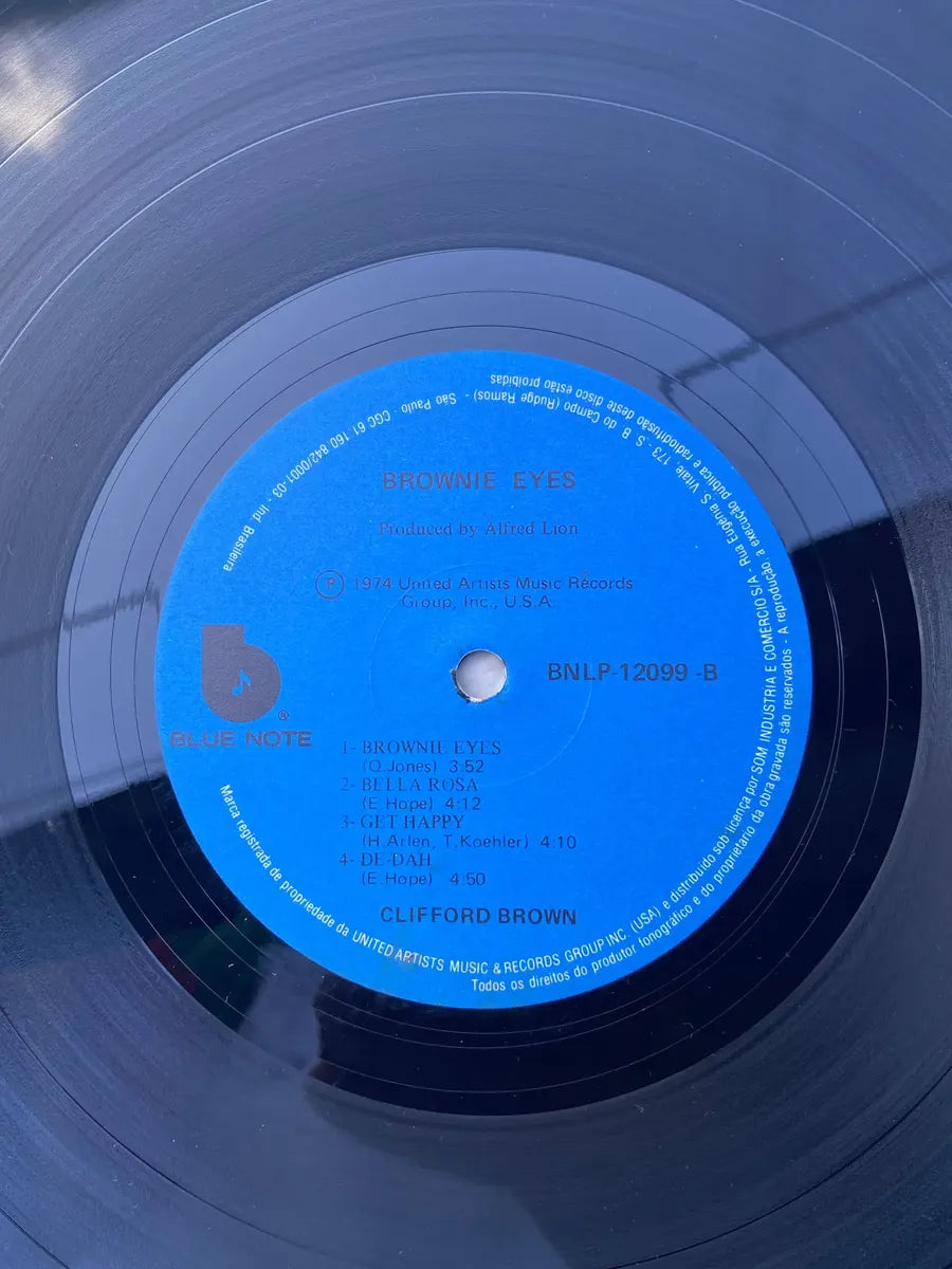 Lp Clifford Brown Brownie Eyes 1974 Importado Usa (Usado)
