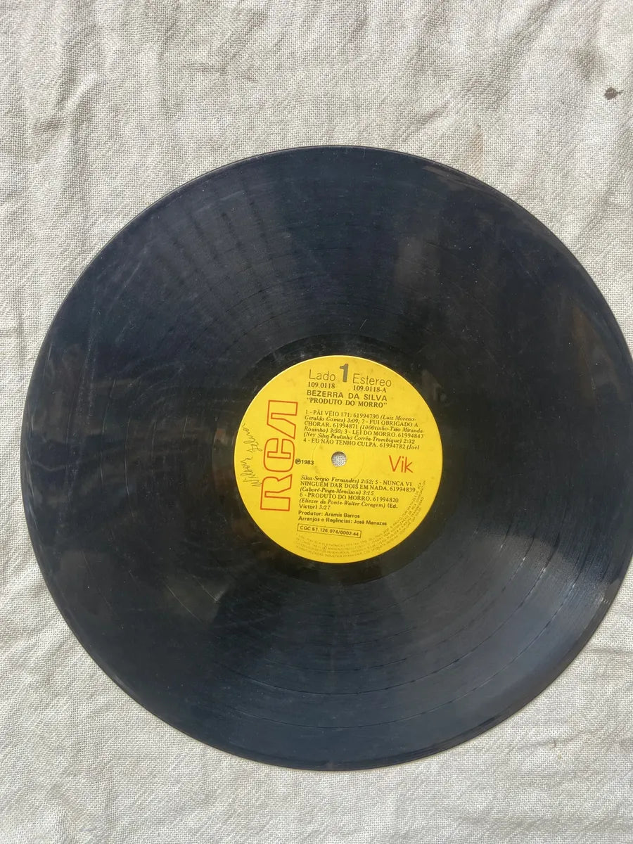 Lp Bezerro Da Silva Produto Do Morro 1983 (Usado)