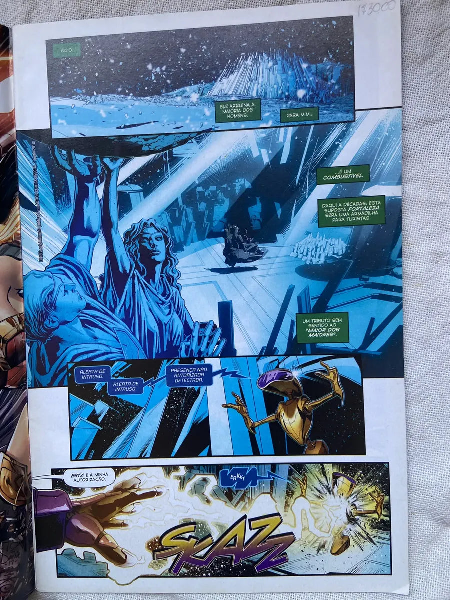 Gibi Superman Action Comics O Segredo De Lexluthor N 22 (Usado)