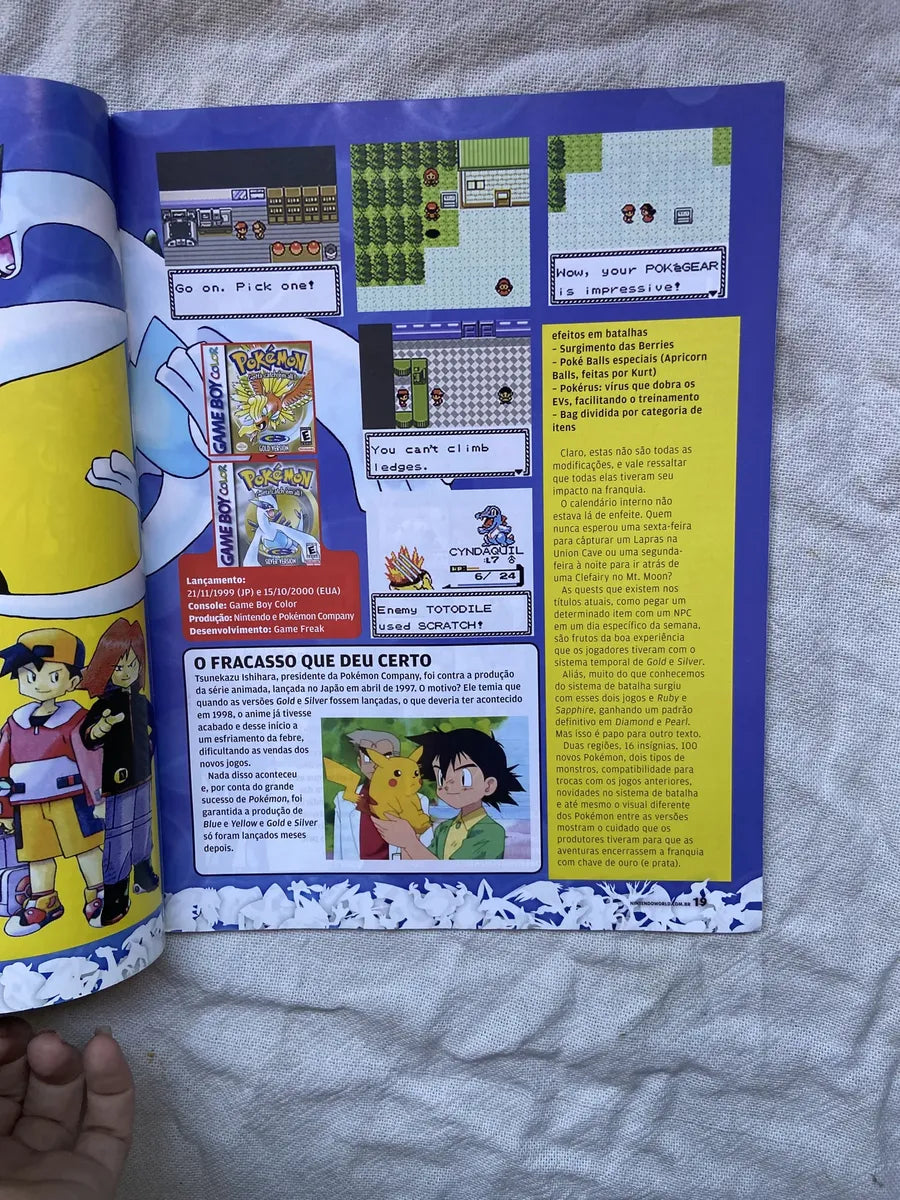 Revista Nintendo World Collection Pokémon Numero 3 (Usado)