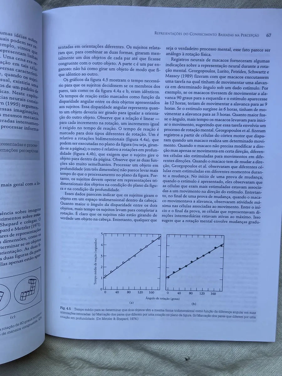 Livro Psicologia Cognitiva E Suas Implicações Experimentais (Usado)