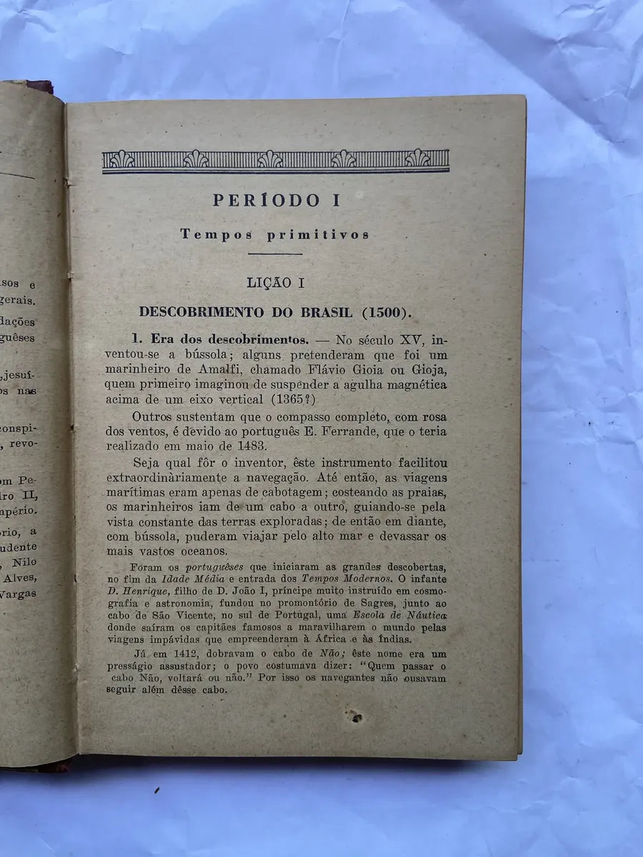 Livro Elementos De História Do Brasil Curso Superior (Usado)