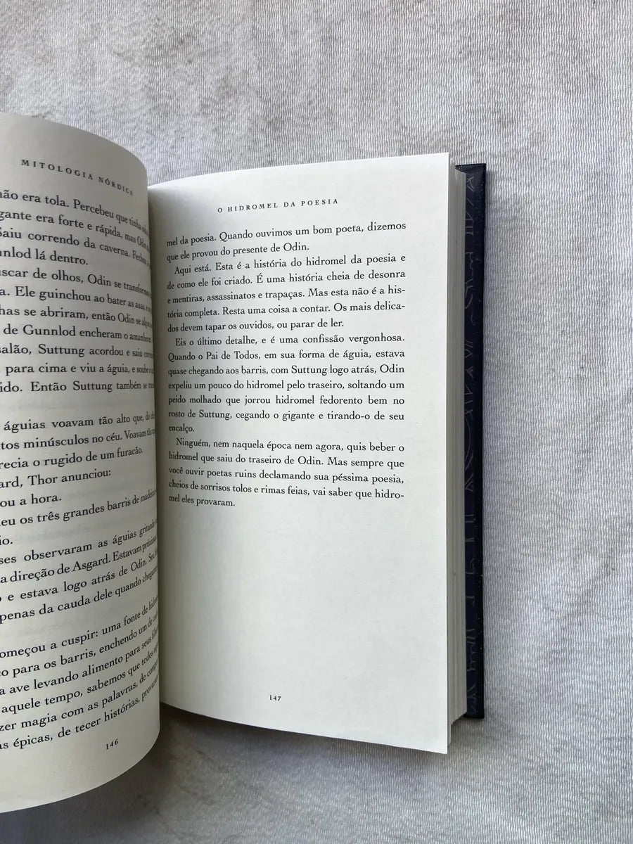 Livro Mitologia Nórdica Niel Gaiman 1° Edição 2017 (Usado)