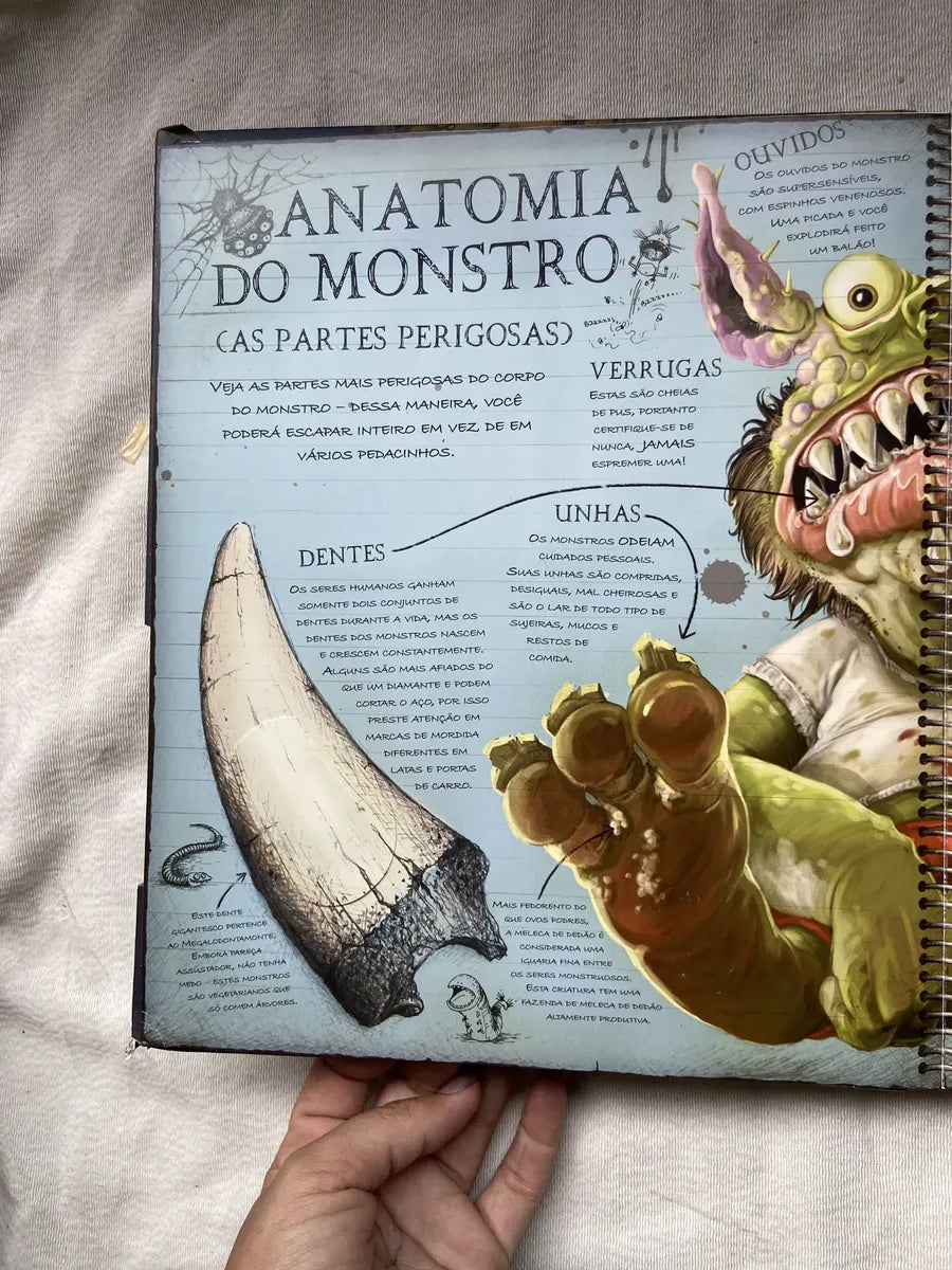 Livro O Monstruoso Livro Dos Monstros 2011 (Usado)