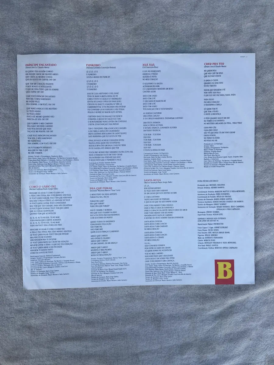 Lp Xuxa Luz Do Meu Caminho 1995 Com Pôster (Usado)